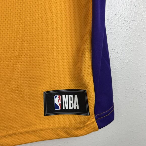 Los Angeles Lakers Jersey Youth Large Gold Purple NBA Basketball TX3 Lebron 23 - Picture 7 of 12